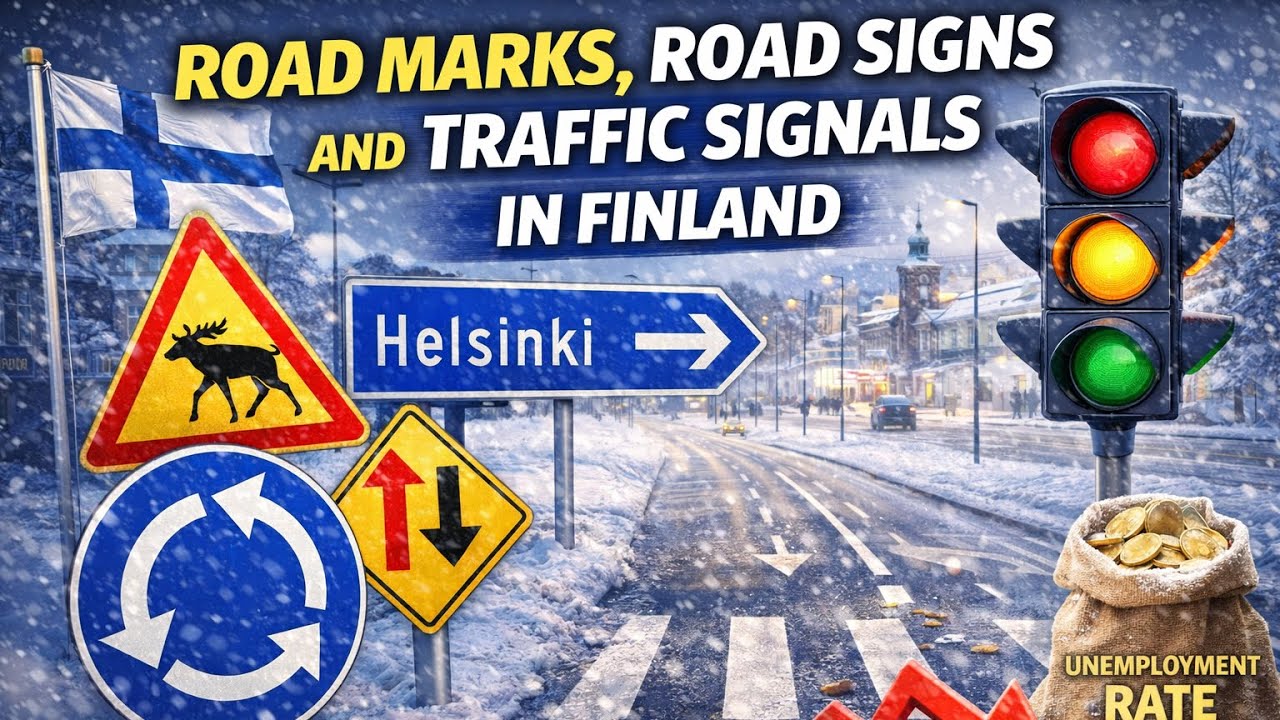 Traffic lights and Traffic Rules in Finland 