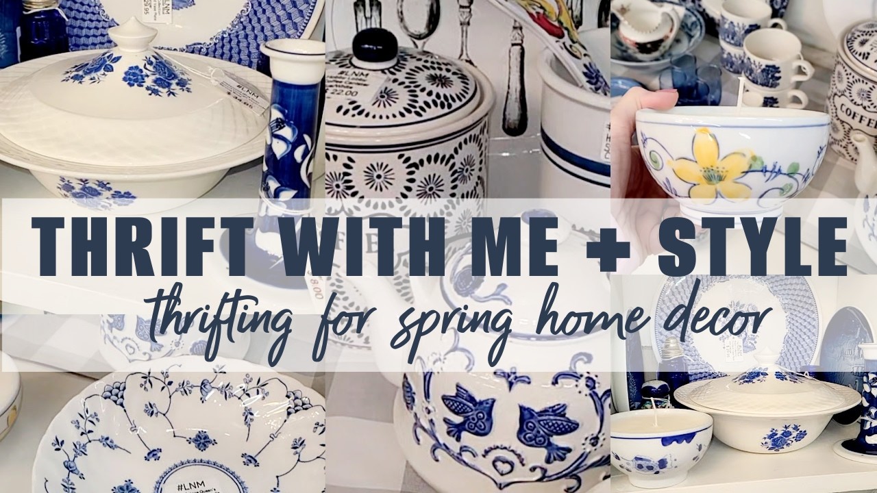 🌷 Весенний 2026: Покупки в секонд-хенде со мной и стиль // Идеи винтажного декора для дома // Роб...