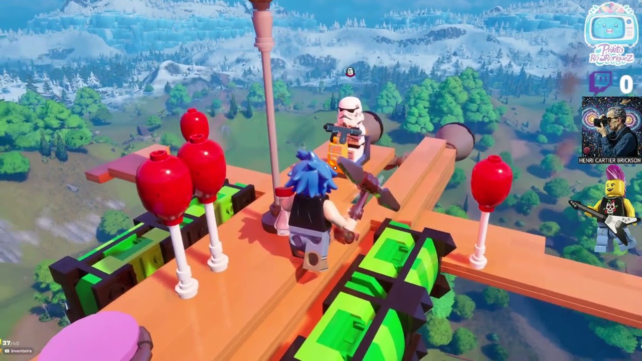 LEGO ou FortNite ou CS EXPERT ou Pas seul Edward Reverbère et Henri Quartier Brick'son nous le dira