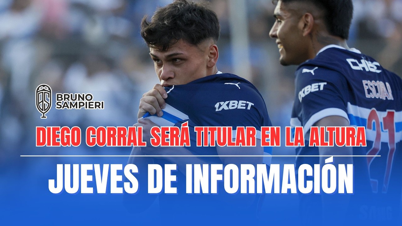 DIEGO CORRAL ASOMA COMO REEMPLAZANTE DE CLEMENTE MONTES - Jueves de información