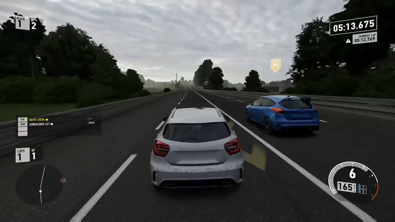 Forza 7 - Focus RS vs A45 AMG
