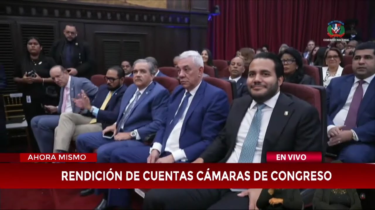 CDN en vivo  | C&aacute;maras del Congreso hacen rendici&oacute;n de cuentas