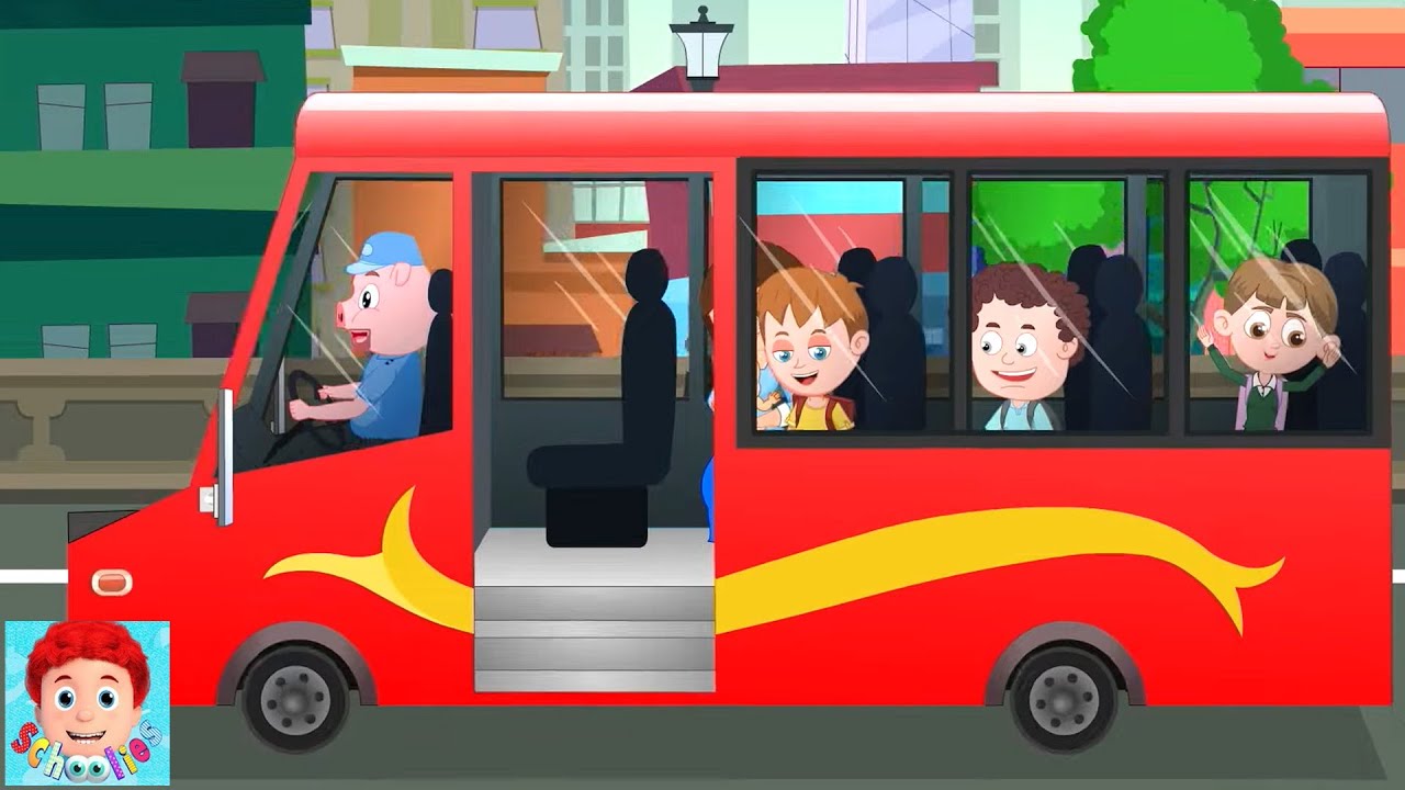 Roues Sur le Bus +Plus Jouet Véhicule Chanson et Comptine pour Enfants