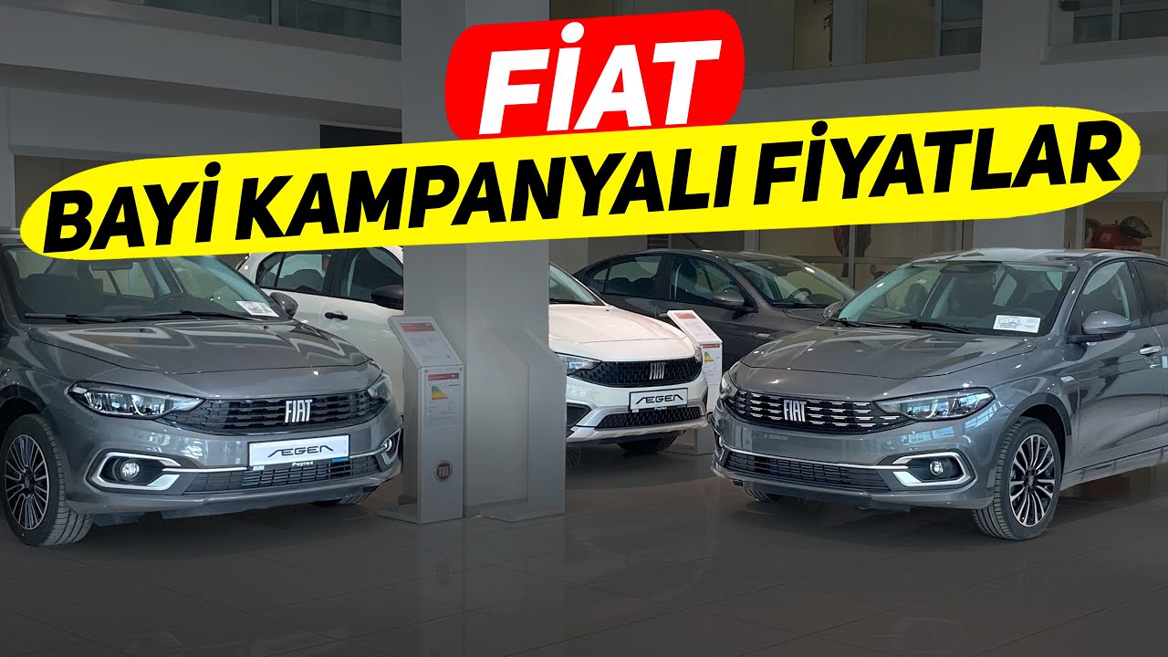 FİAT BAYİ İNDİRİMLİ FİYATLAR !! EGEA ALMADAN &Ouml;NCE İZLE