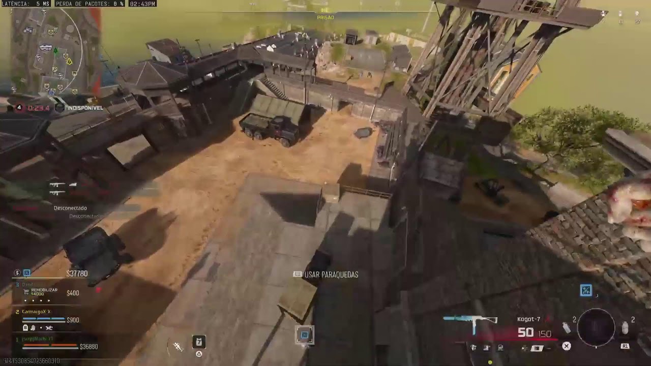 Tentei fazer 30 kills
