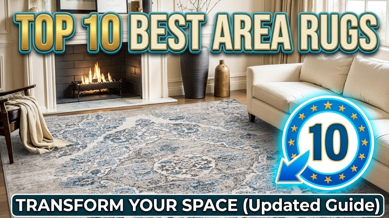 Best Area Rugs 2025 | Top 10 Best Area Rugs to Transform Your Living Room