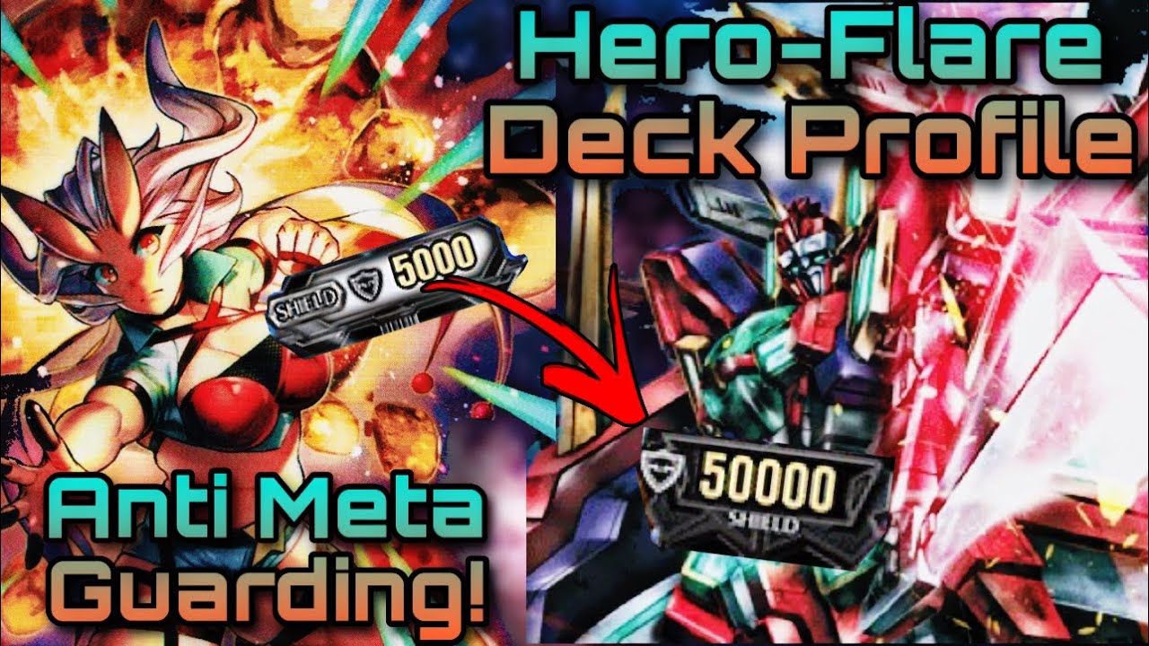 Hero Flare Shield Buff Deck Profile // Nova Grappler // Vanguard V- Premium