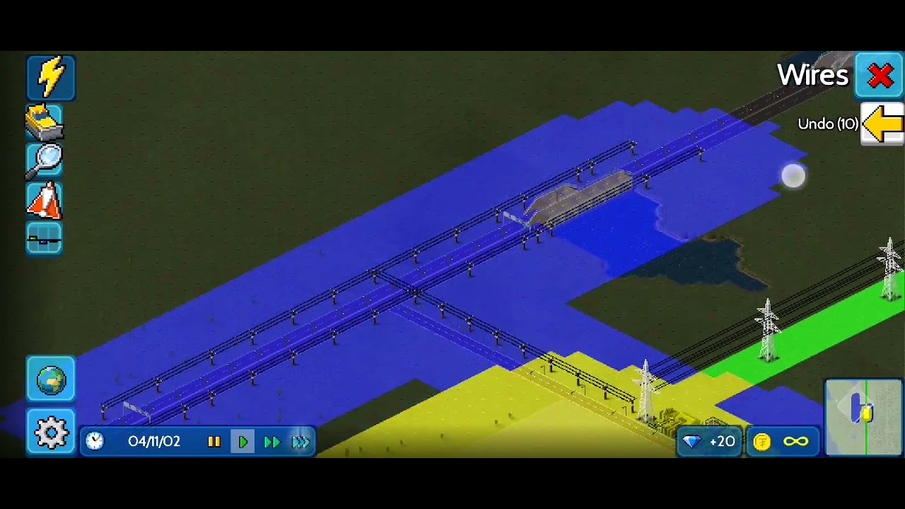 Theotown City: Electricity And Power Lines