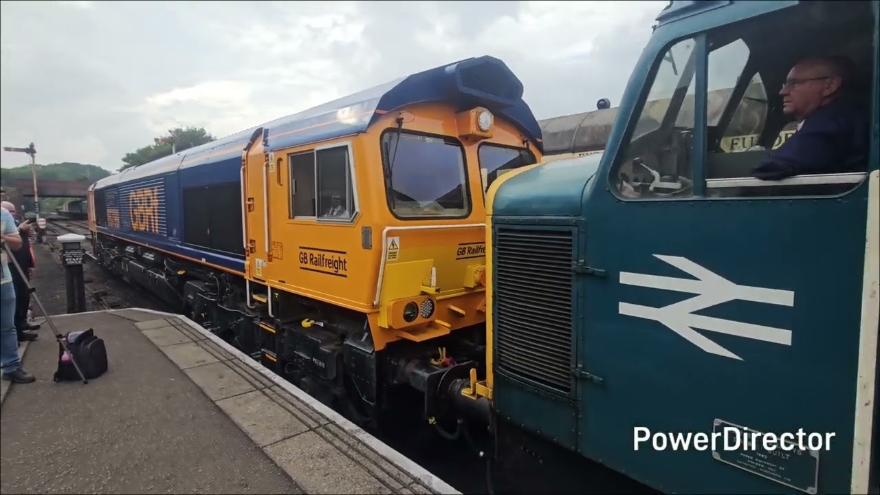 GBRf diesel gala weekend at Nene Valley Railway- inc class 57, 66 & 69 haulage - 07/09/2024 