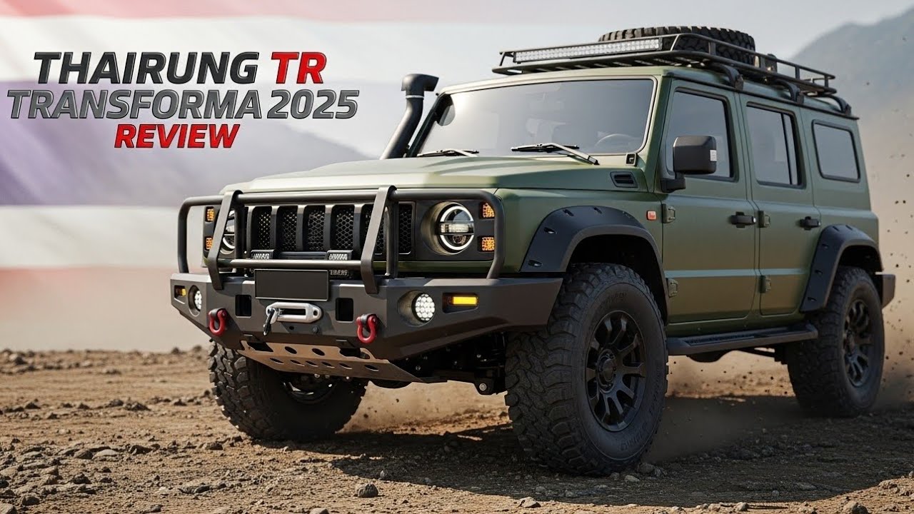 🇹🇭🇹🇭รีวิว Thairung TR Transformer 2025 | รถออฟโรดสัญชาติไทย | แข็งแกร่ง ดุดัน ผลิตในประเทศไทย