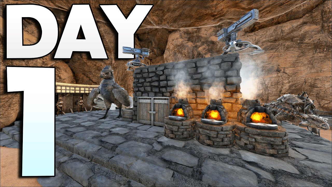 How my 20,000 Hour Trio Plays Day 1! - ARK