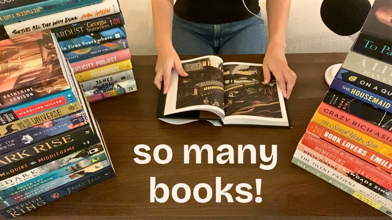 ASMR Book Tapping and Page Turning | No Talking