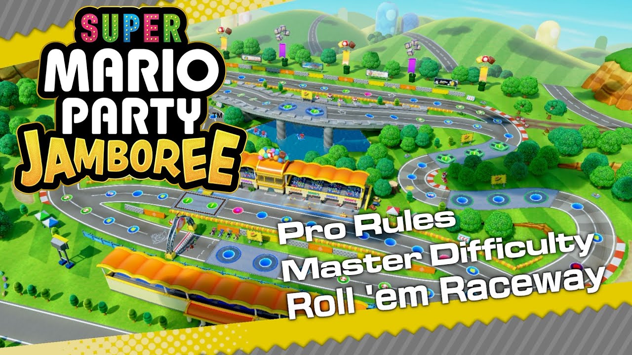 Super Mario Party Jamboree - Roll 'Em Raceway [PRO RULES + MASTER]