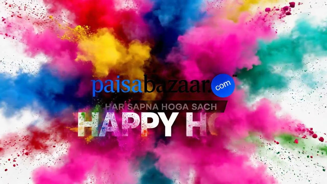 Paisabazaar wishes you a very Happy Holi🎊