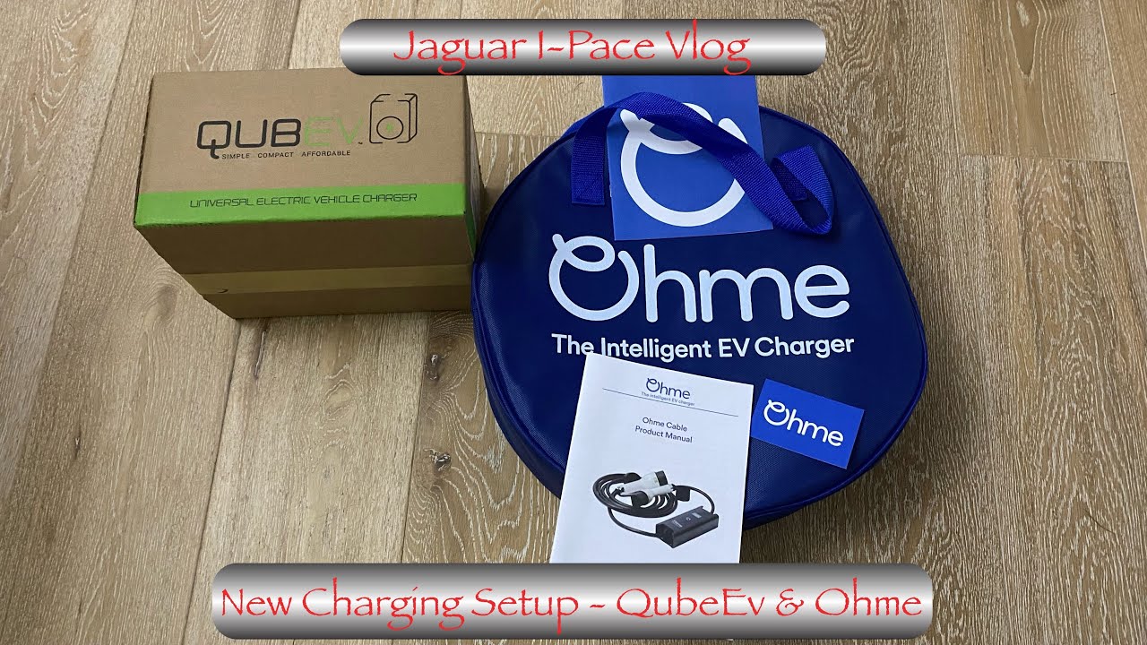 Jaguar I-Pace Vlog - My New Charger Setup - Qubev & Ohme