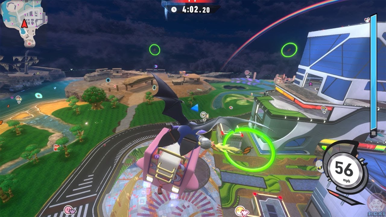 Kirby Air Riders City Trial (Global Test Ride) Gameplay