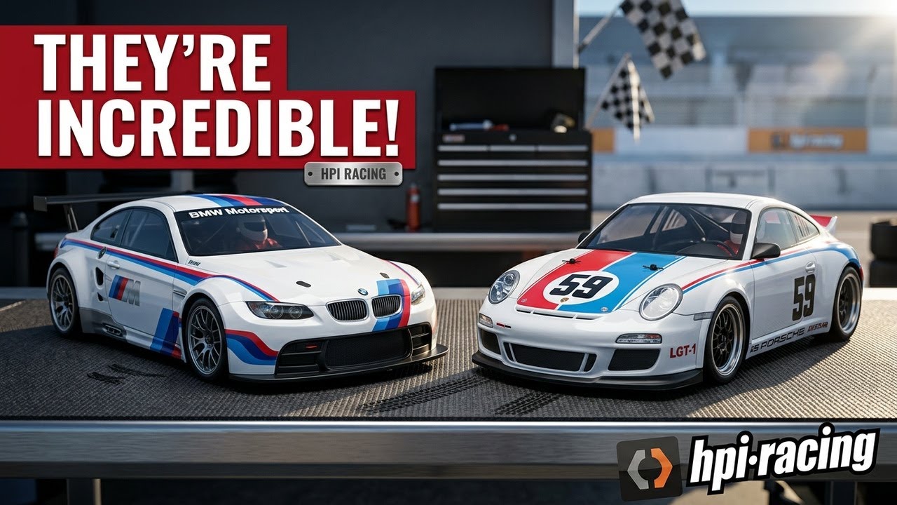 The New HPI Racing Porsche and BMW RC Cars Are Here And They're Incredible