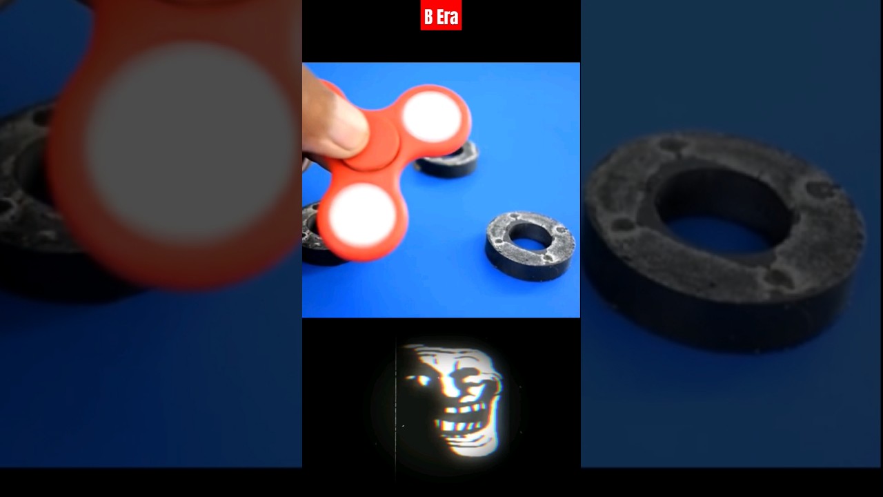 Power Of Magnet 🧲 Unstoppable Spinner 🤯❓| B Era | #youtube #shorts #spinner