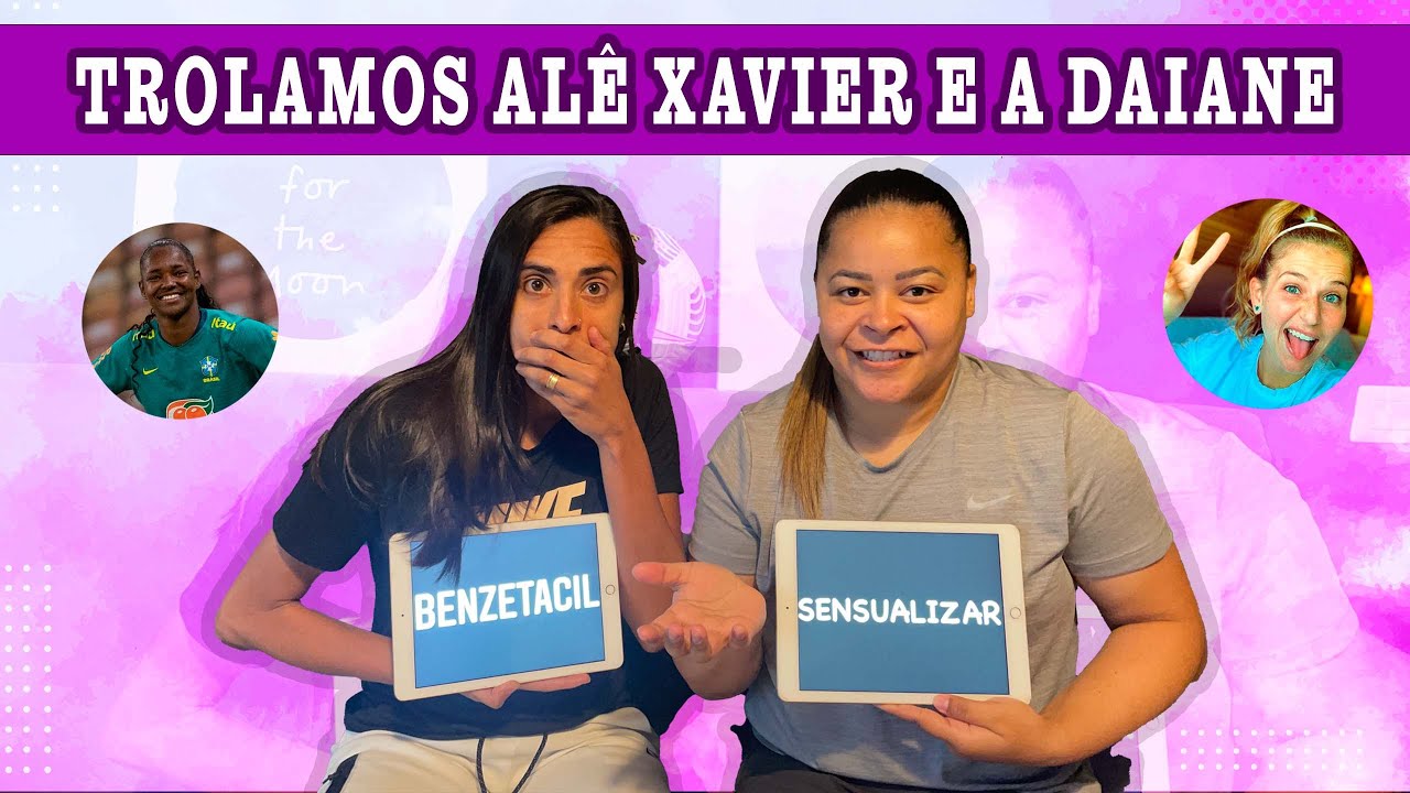 TROLAMOS A ALÊ XAVIER E A DAIANE MEDEIROS!!!!!!