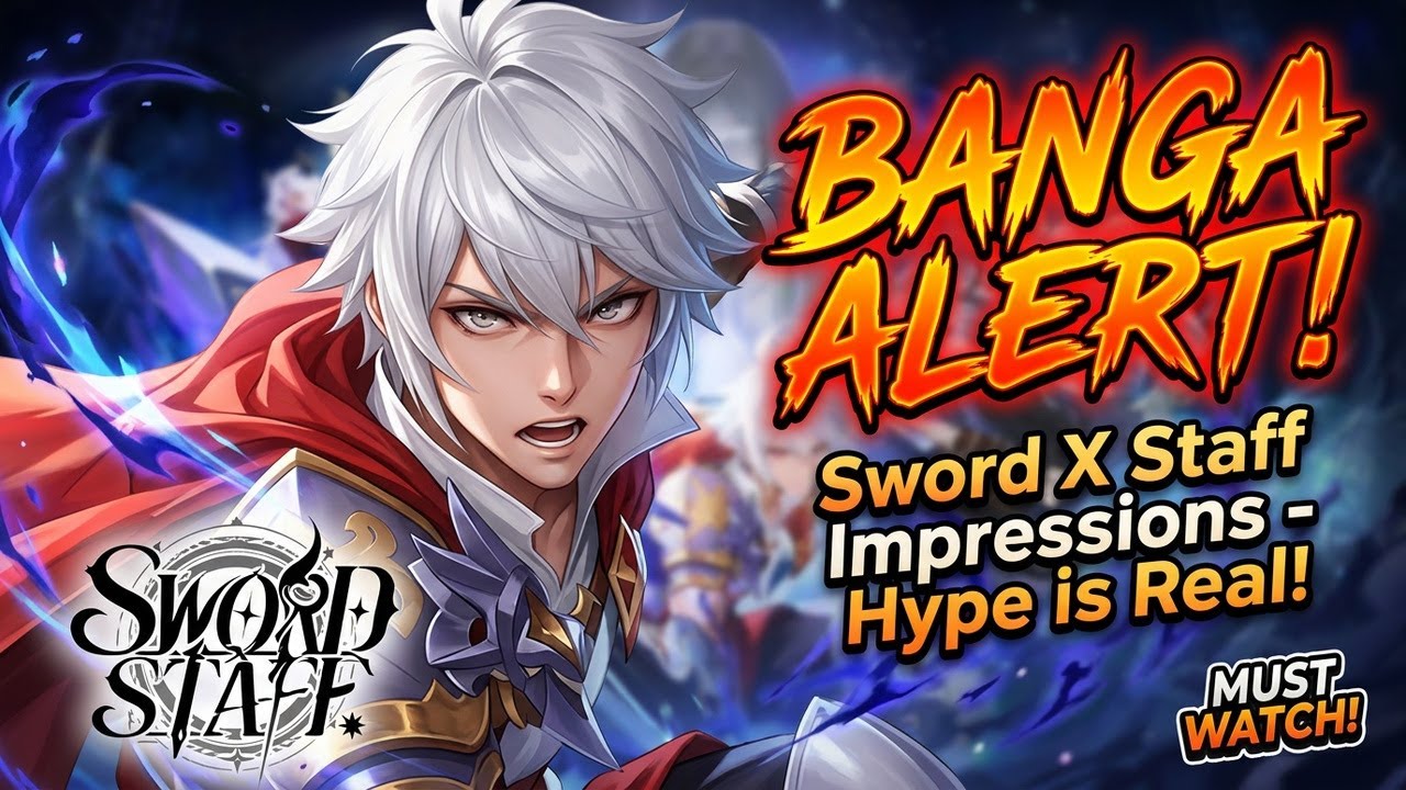 Sword X Staff - Впечатления от игры/Подробный обзор/Геймплей на Bluestacks