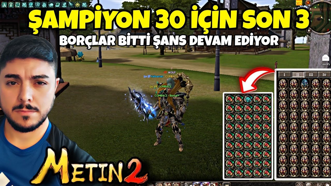Zihinsel İle Geri Sayım Başladı | 2 Envanter Pet Yumurtası Metin2 TR Ruby#282 #metin2 #metin2tr