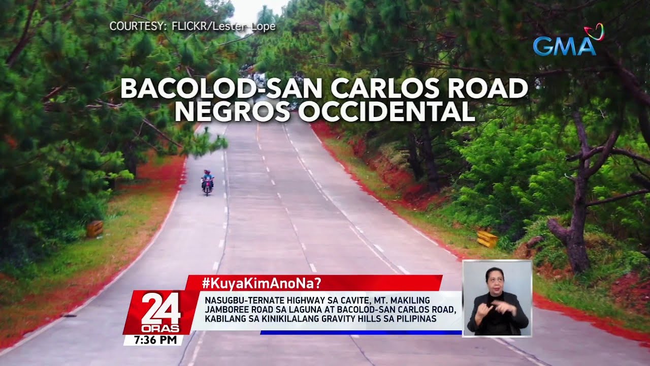 #KuyaKimAnoNa?: Ang magnetic hill ay matatagpuan sa lugar kung saan ang kalsadang hindi... | 24 Oras