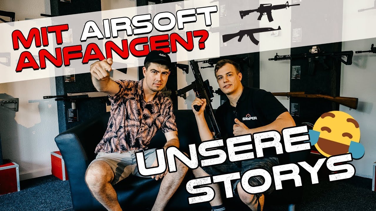 WIE man am BESTEN als ANFÄNGER mit AIRSOFT anfängt!  | Community Show EP02 - Sniper-as