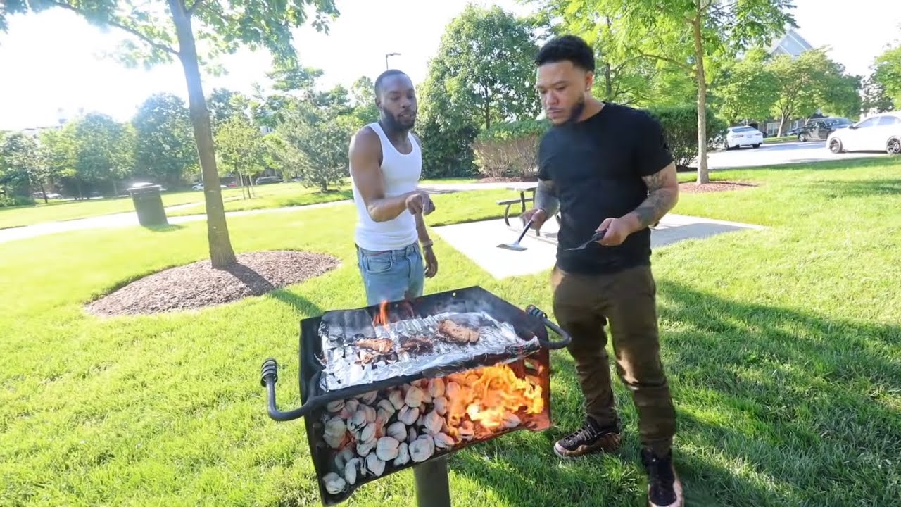 He’s never cooked before…