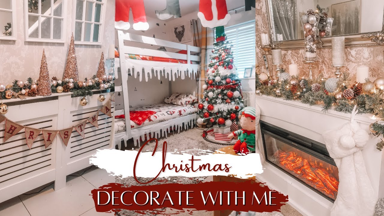 NEW!! CHRISTMAS DECORATE WITH ME 2020 / INEXPENSIVE CHRISTMAS DECOR + KIDS CHRISTMAS TREE