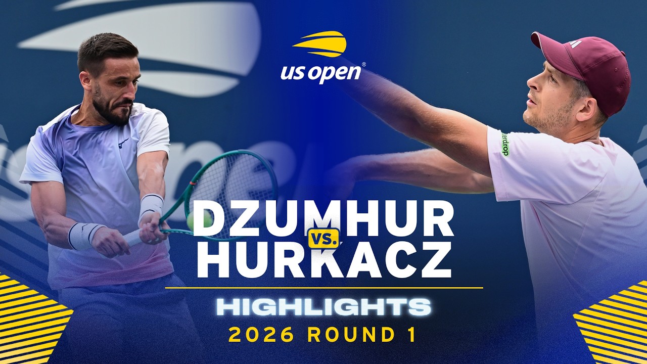 Damir Dzumhur vs. Hubert Hurkacz Highlights | 2026 US Open Round 1