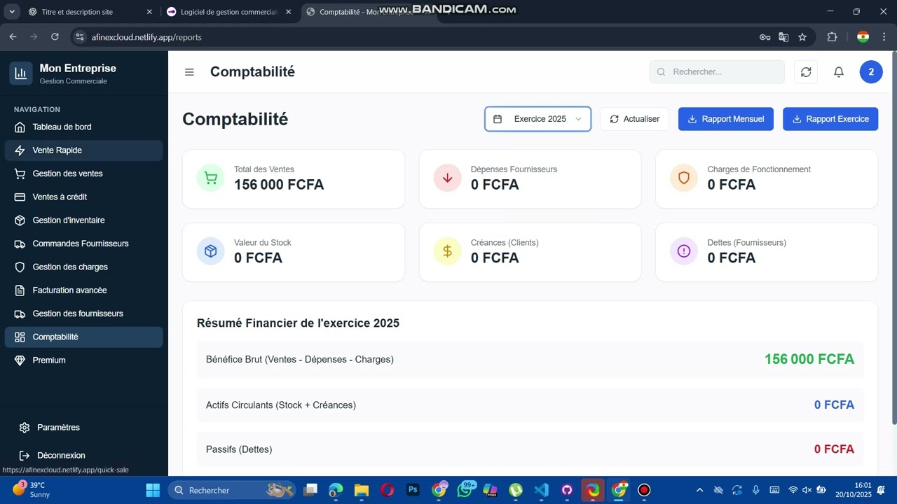 Logiciel de gestion commerciale Afrique | Facturation, Stocks,