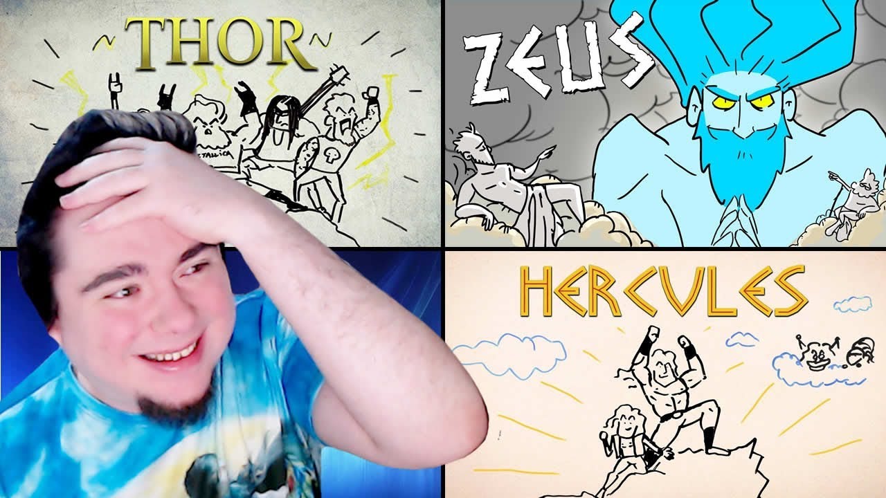 ZEUS, THOR & HERCULES (Destripando la Historia) LOS DIOSES MAS PERVERTIDOS X'D