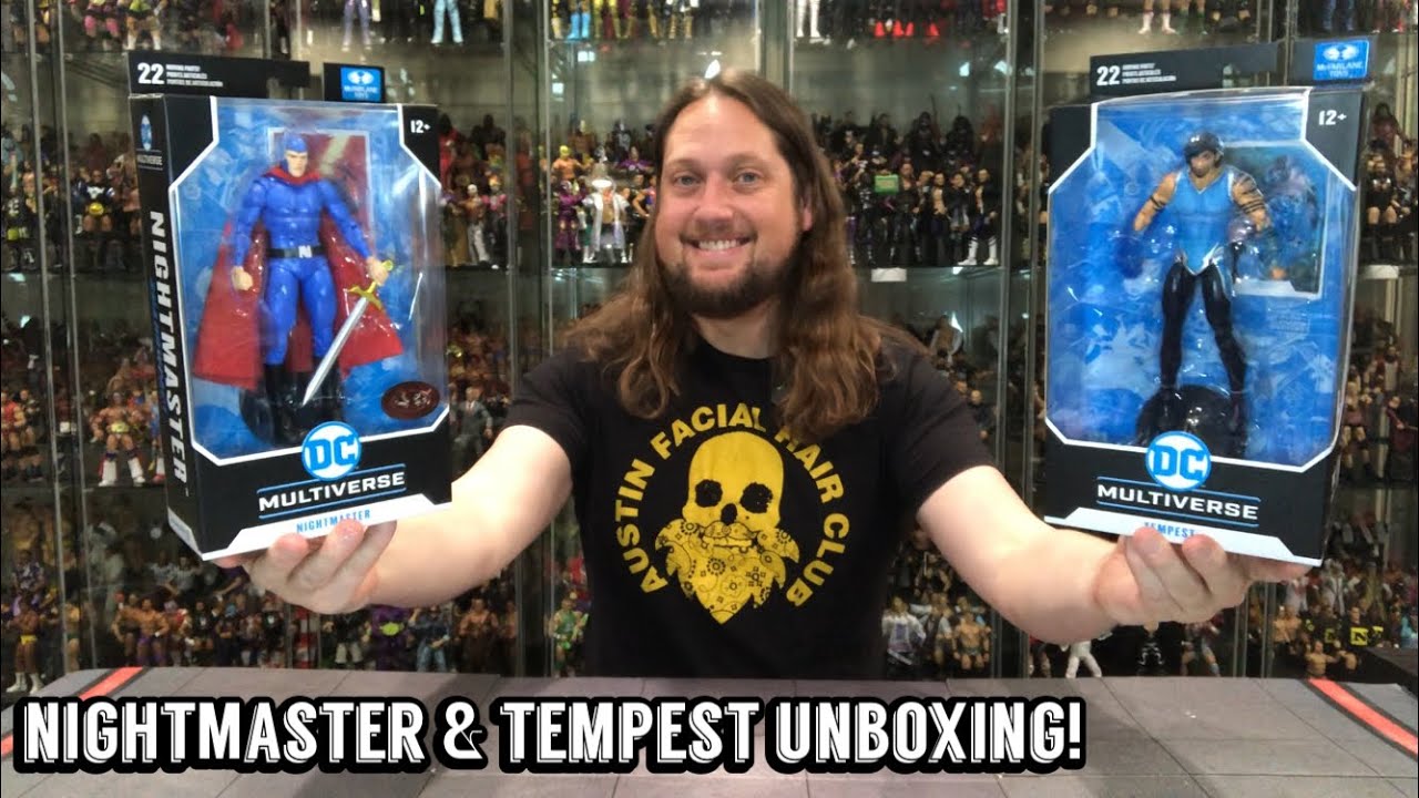 Nightmaster & Tempest McFarlane Toys Unboxing & Review!