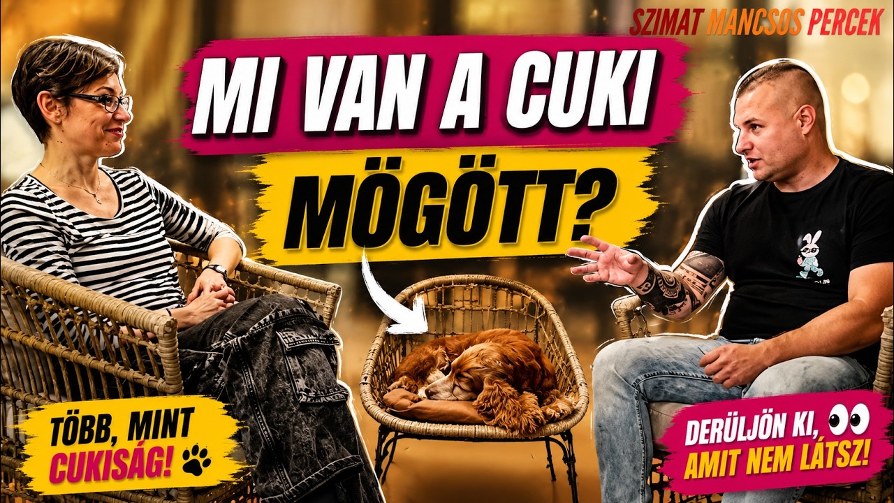 A cuki mögött: miért fél vagy agresszív a kutyád? Kötetlen beszélgetés a viselkedésszakértővel #08