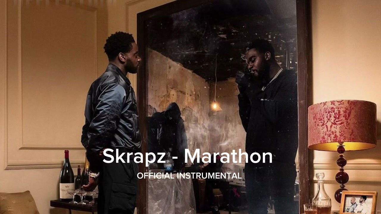 Skrapz - Marathon ( OFFICIAL INSTRUMENTAL ) prod. DTHHP