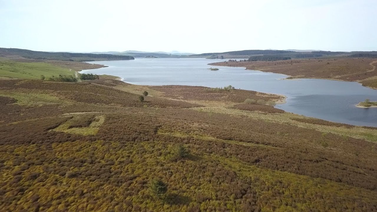 Denbigh, North Wales drone footage 1080p