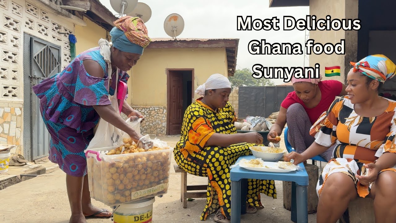Cooking Ghana's most Delicious FOOD || BANKU with OKRO in Rural Ghana | Sunyani 2026