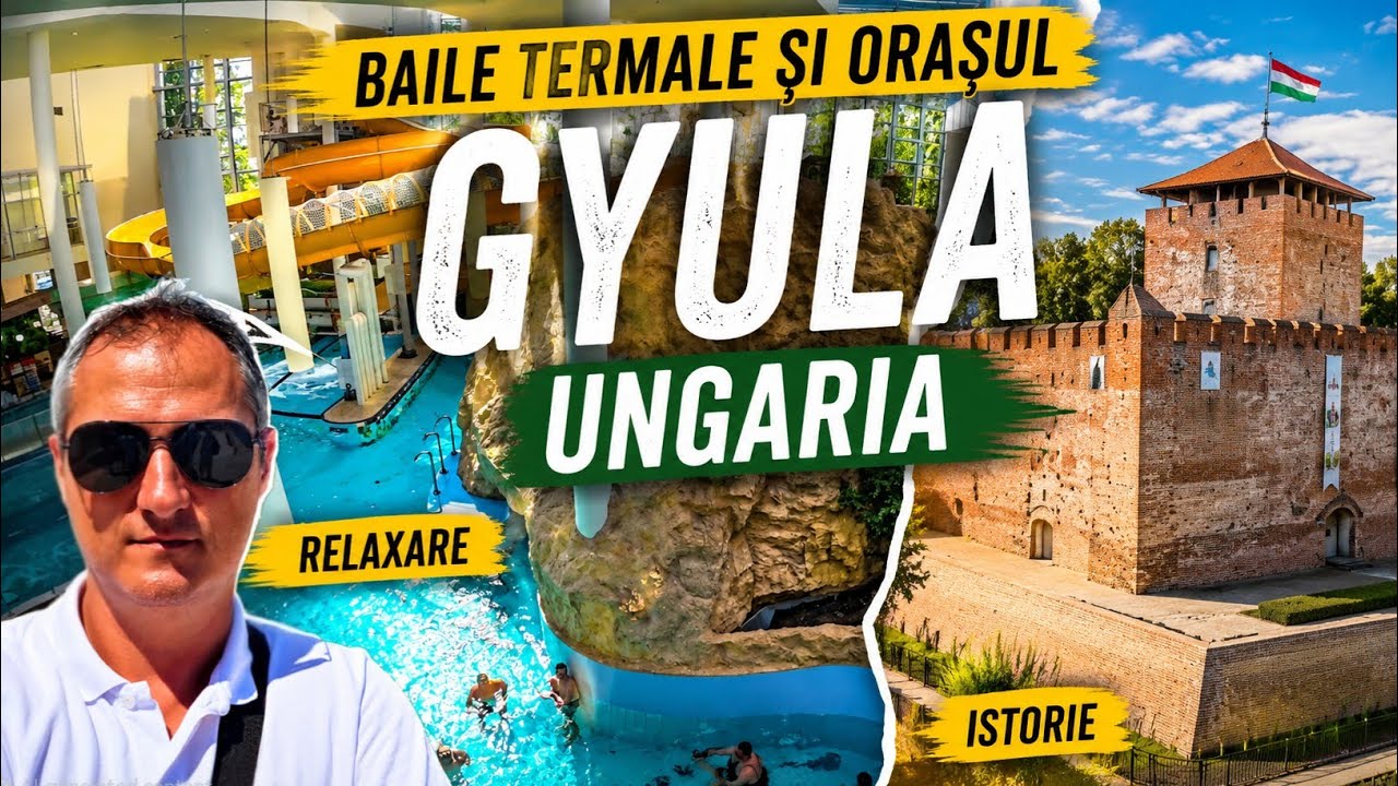 Дьюла, Венгрия, термальные ванны и город