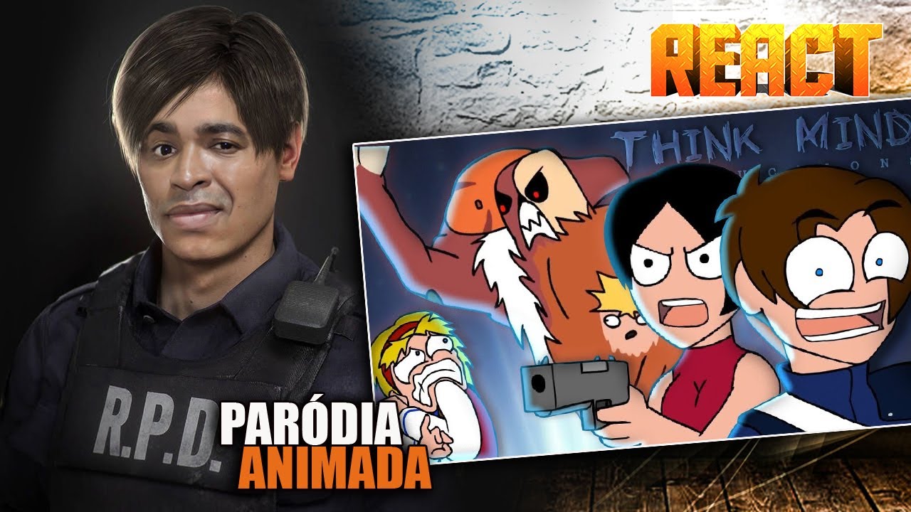 REACT | Resident Evil 2 Paródia Animada -  Dublado em Português - ThinkMindProductions