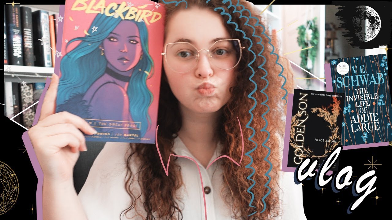 Reading vlog: finishing Addie, Blackbird and starting Golden Son| Book Roast