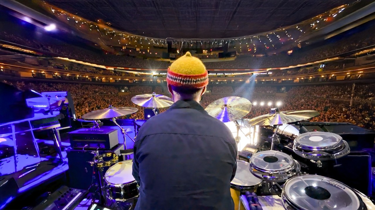 POV - Backstage at Madison Square Garden - Drum Rig Rundown (David Gilmour)