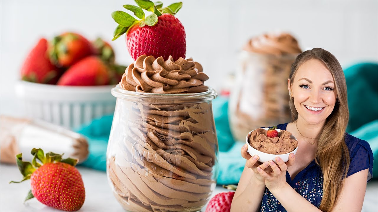 The Perfectly Chocolatey Version of Whipped Cream