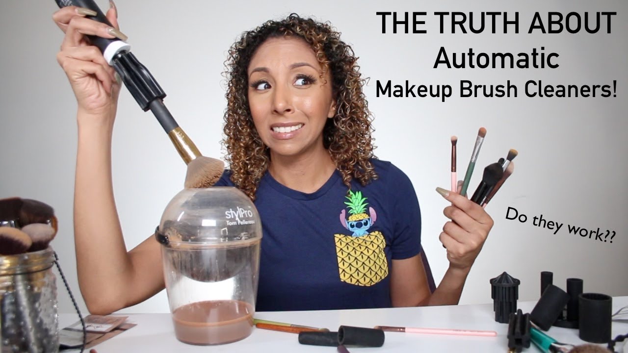 StylPro Expert Makeup Brush Cleaner, Does it work?? | BiancaReneeToday