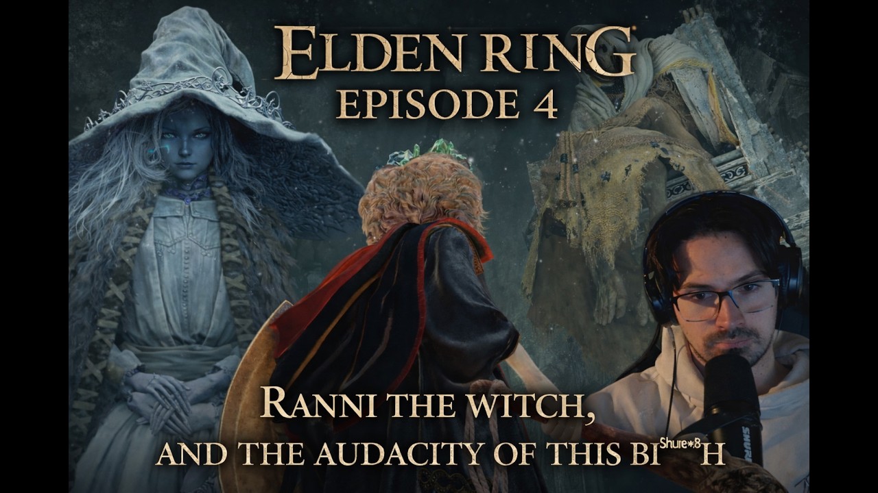 I Played Eldenring with no guide, fought a god and rode in a coffin