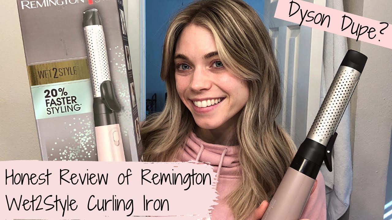 Dyson Dupe? Remington Wet2Style Curling Iron Review