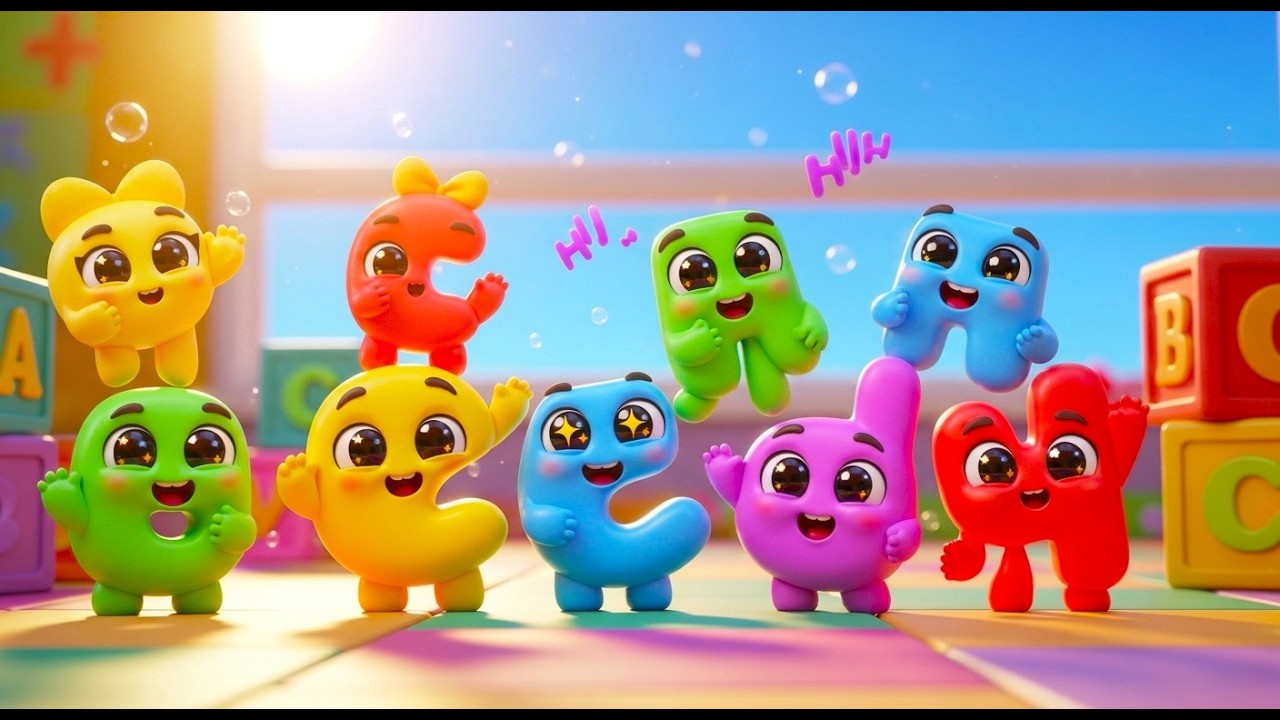 ABC Song with Phonics Sounds Alphabet Learning Rhyme | Phonics Song for Kids