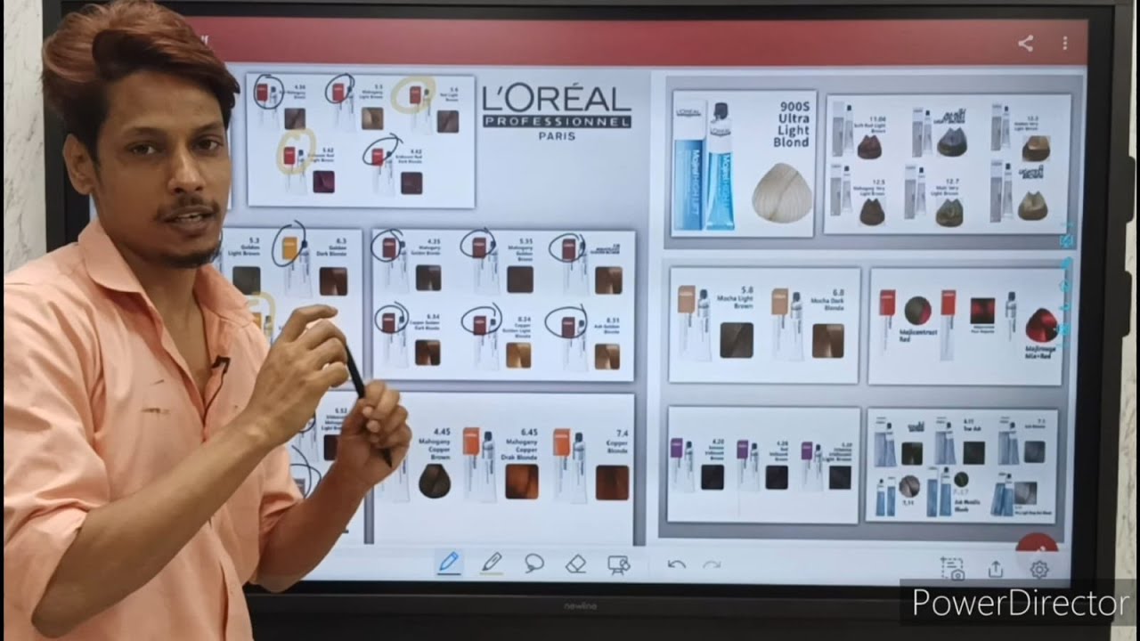 How to Mix Color Tube || Hair Color Theory. Make Hair Color with Different Color Tube