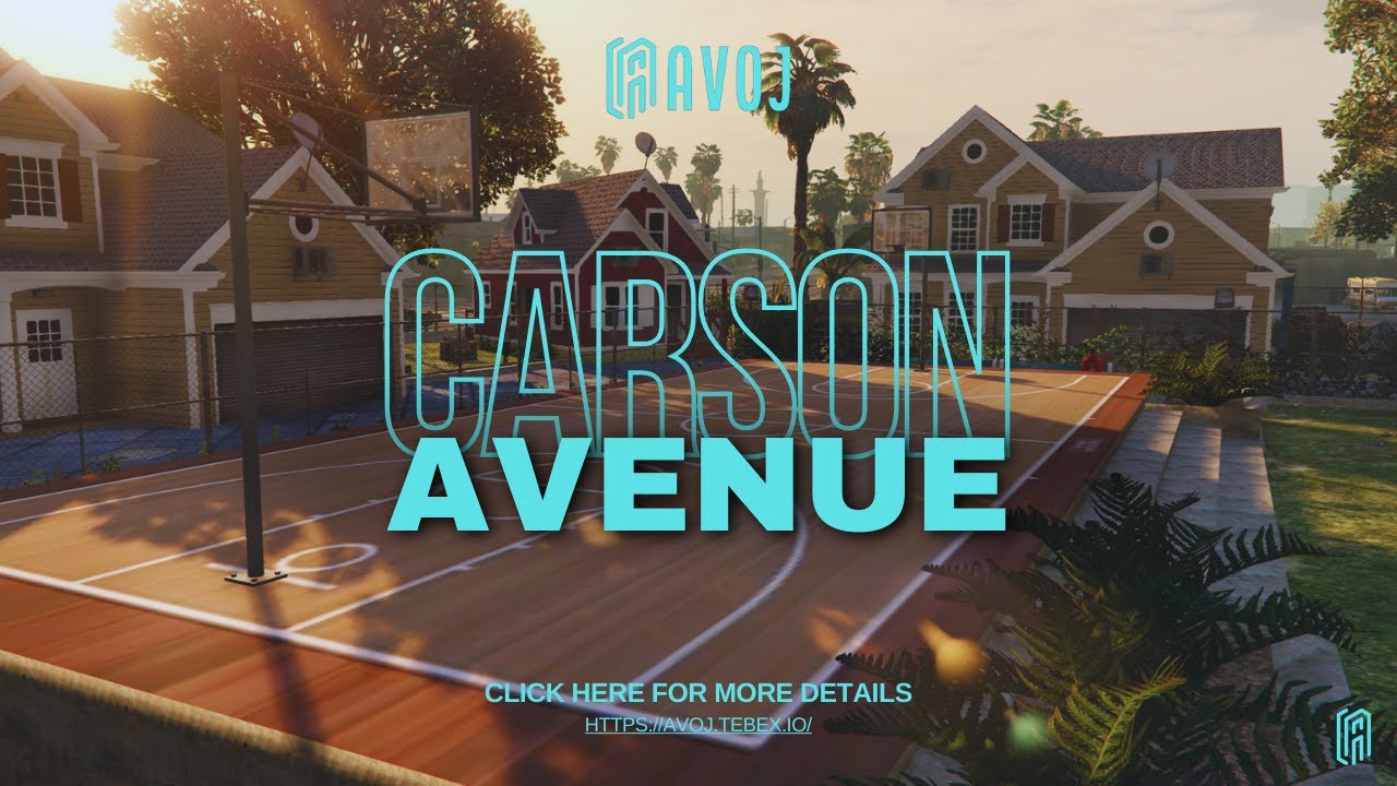 [MLO]Carson Avenue Hood/FiveM MLO/FiveM Hood/GTA5