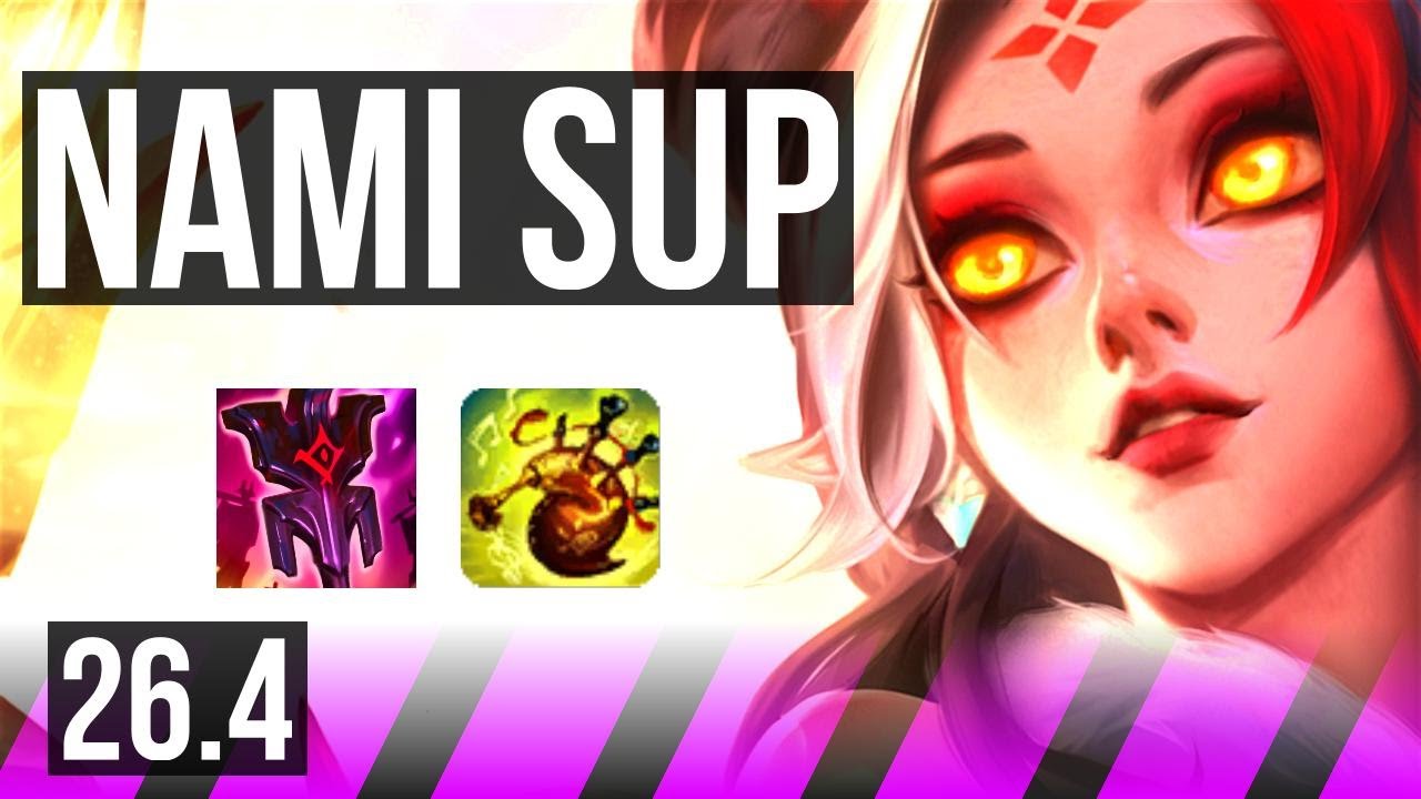 NAMI & Lucian vs NAUTILUS & Kai'Sa (SUP) | EUW Master | 26.4