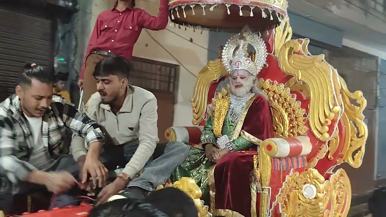 meerut bhairav baba mandir shobha yatra 2025 part 1